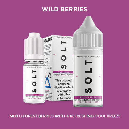SOLT - Wild Berries - Nic Salts 30ml