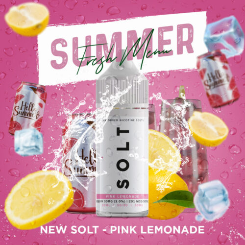 SOLT - Pink Lemonade - Nic Salts 30ml