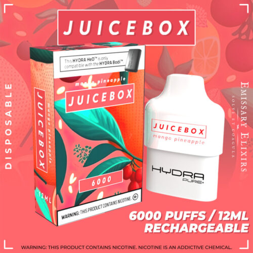PURE POD – 6000 puff disposable pod – Juicebox