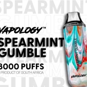 Vapology Bar - Spearmint Gumble 8000 Puff