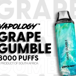 Vapology Bar - Grape Gumble 8000 Puff