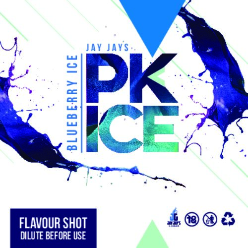 Jay Jays PK ice - Blueberry ice - 120ml Longfill