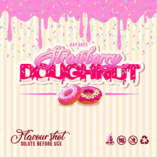 Jay Jays - Strawberry Doughnut - 120ml Longfill