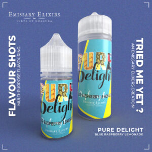 PURE Delight - 120ml Longfill - VG/Flavour shot combo