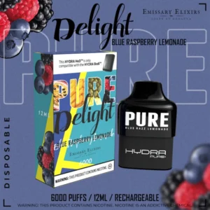 PURE POD – 6000 puff disposable pod – Pure Delight