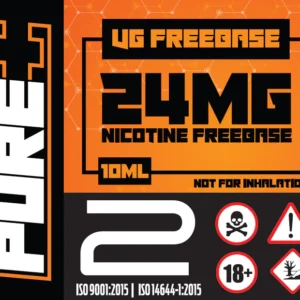 PURE+ Nicotine shot additive VG - 10ml