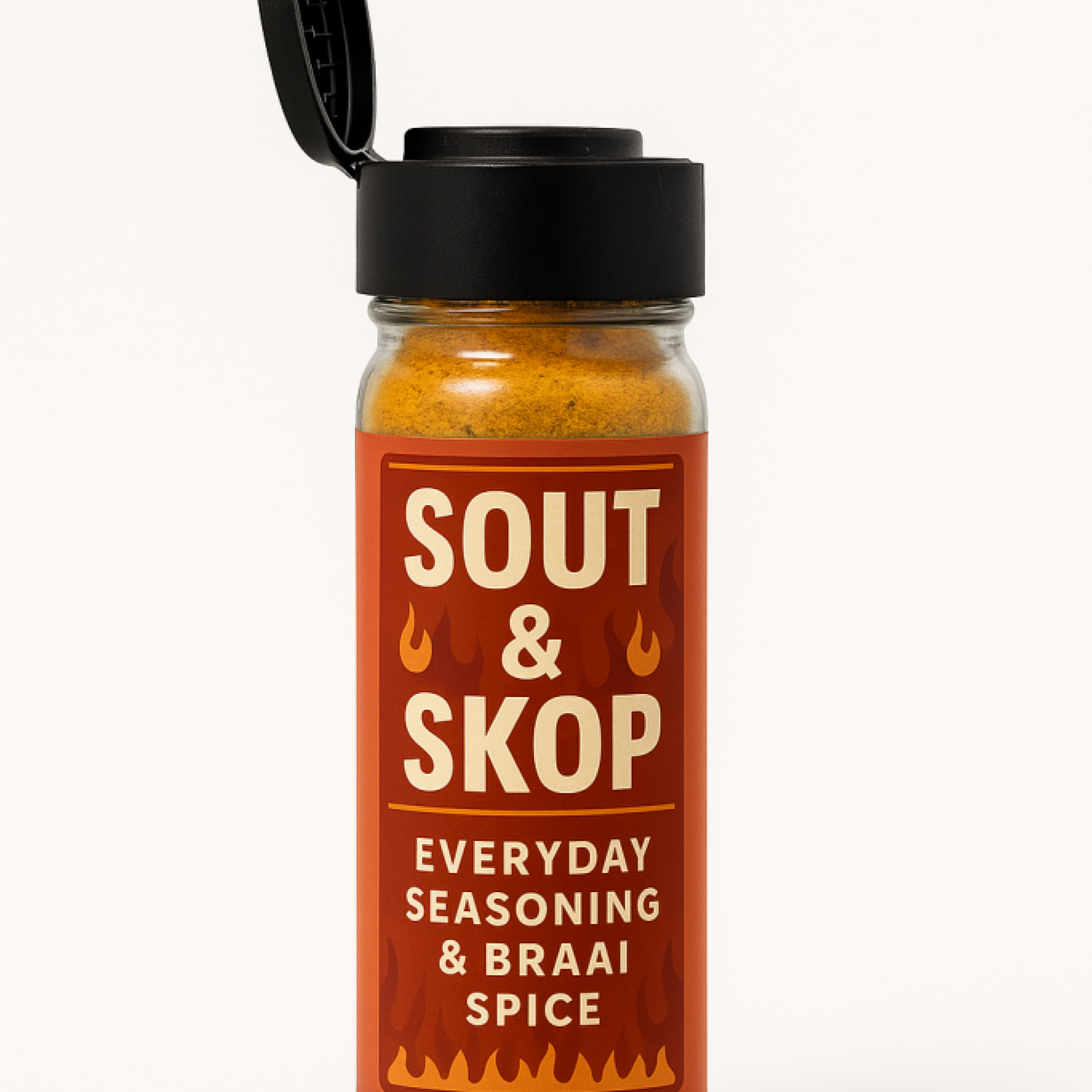 Sout & Skop bottle mockup