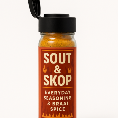 Sout & Skop - Everyday Seasoning and Braai Spice - 150g - Medium