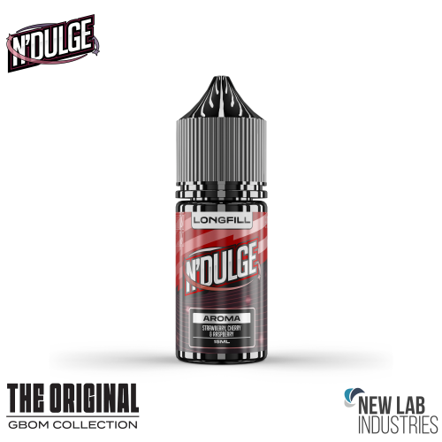Gbom Ndulge - Strawberry Cherry Raspberry - 30ml longfill