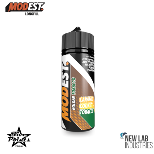 Modest - Golden Tobacco - 120ml Longfill