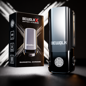 Bewolk X Pod System Battery Sleeve Combo – Gunmetal Chrome