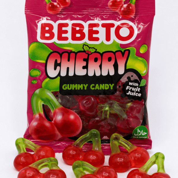Bebeto Cherry Gummy Candy 80g