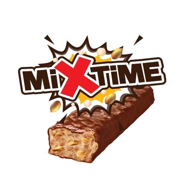 Konya Mix Time Crispy Rice & Peanut Nougat Bar (Single Bar)