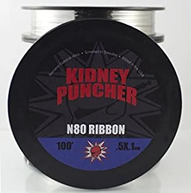 Kidney Puncher Nichrome 100ft spool- Ribbon