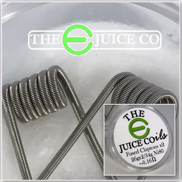 E Juice Coils - Fused Claptons