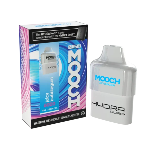 Mooch POD – 6000 puff disposable pod – Juicy Bubblegum