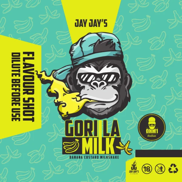 JJ_Gorilla Milk_Flavour Shot_60ml