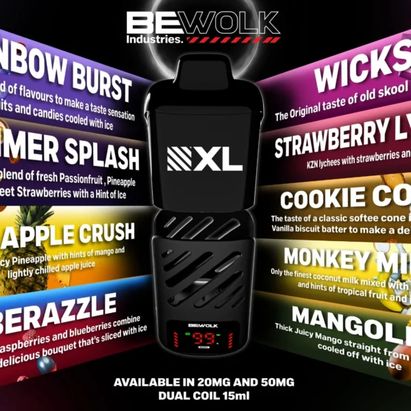 Bewolk – Disposable XL Pods - Battery not included