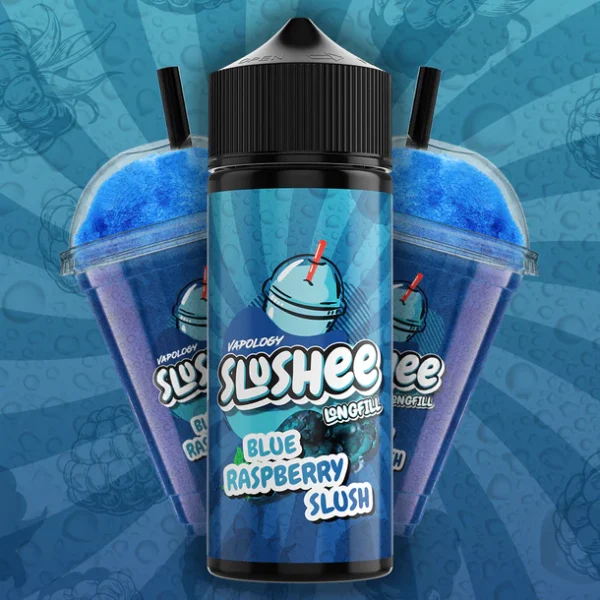Vapology - Blue Raspberry Slushee - 120ml Longfill