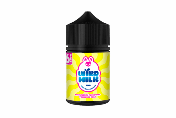 Wikd Milk - Strawberry - 6zero 60ml Longfill