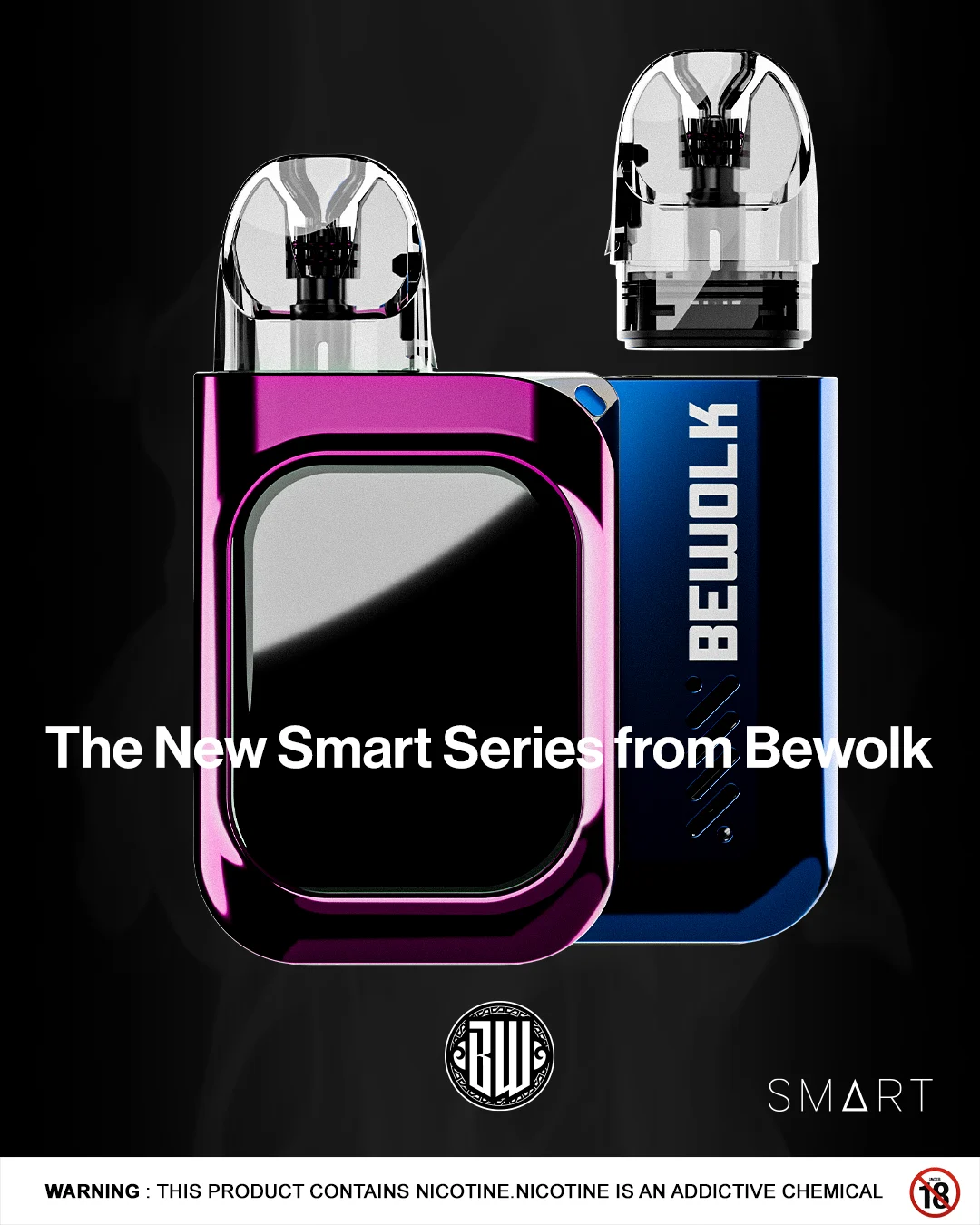 Bewolk 30W SMART pod system overview