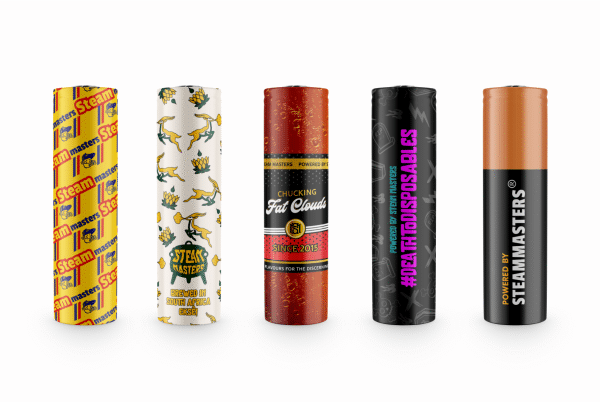 Steam Masters 18650 battery wraps