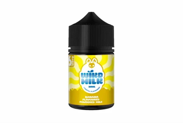 Wikd Milk - Banana - 6zero 60ml Longfill