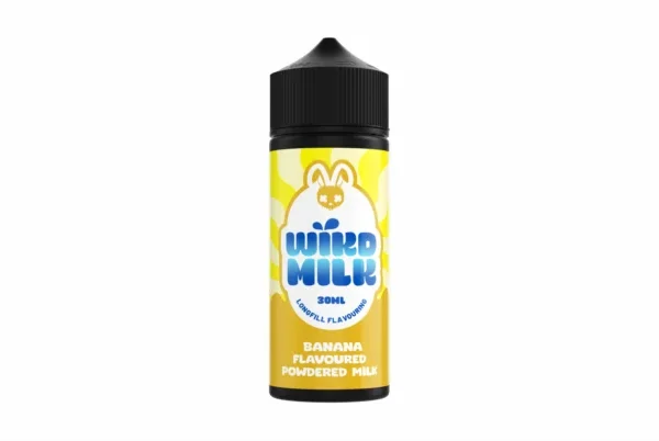 Wikd Milk - Banana - 120ml Longfill