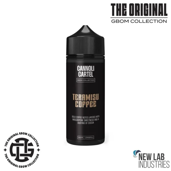 Cannoli Cartel - 120ml Longfill Aroma - Teramisu Coffee
