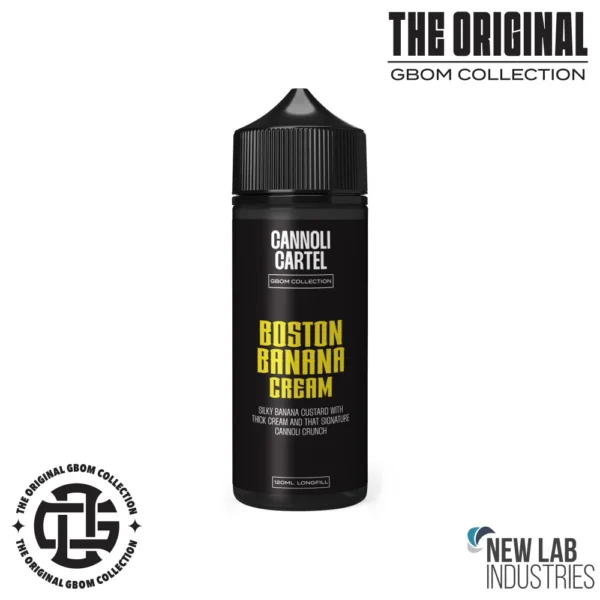 Cannoli Cartel - 120ml Longfill Aroma - Boston Banana Cream