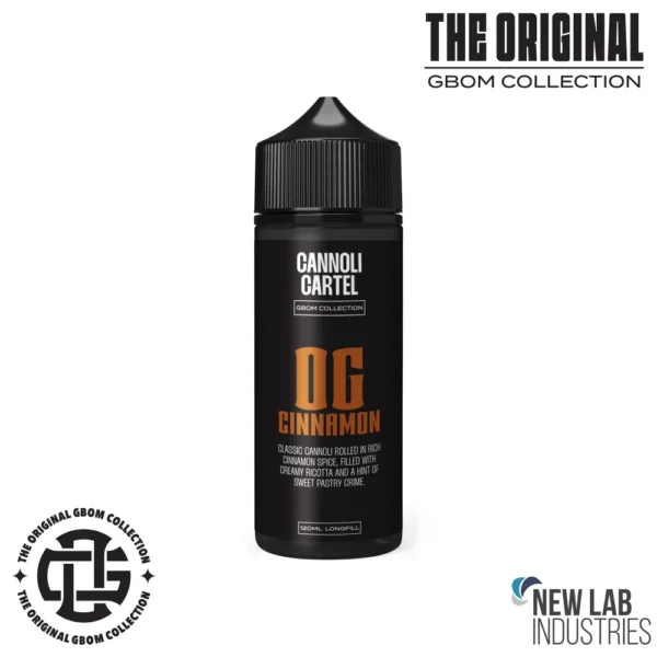 Cannoli Cartel - 120ml Longfill Aroma - OG Cinnamon