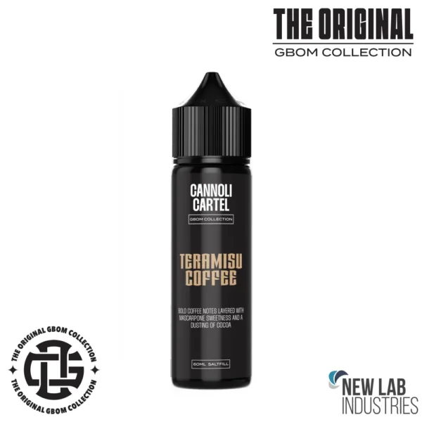 Cannoli Cartel - 60ml Longfill Aroma - Teramisu Coffee