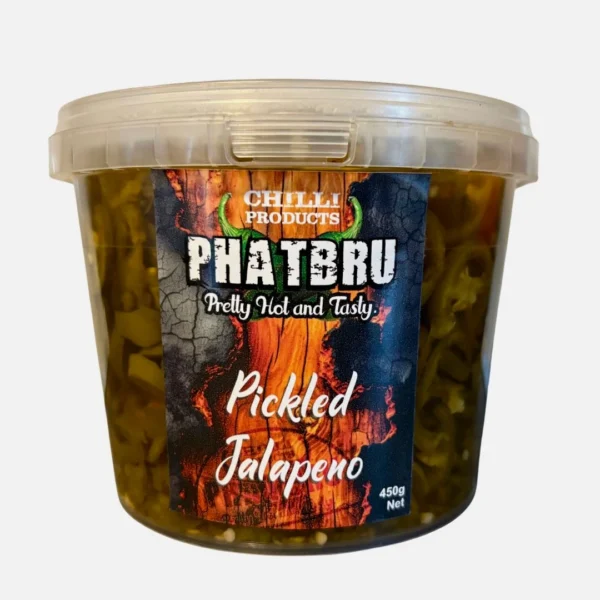 Phatbru - Pickled Jalapeños - Sliced