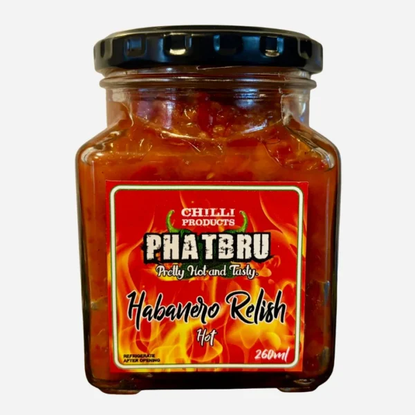 Phatbru - Red Habanero Relish 260ml - HOT