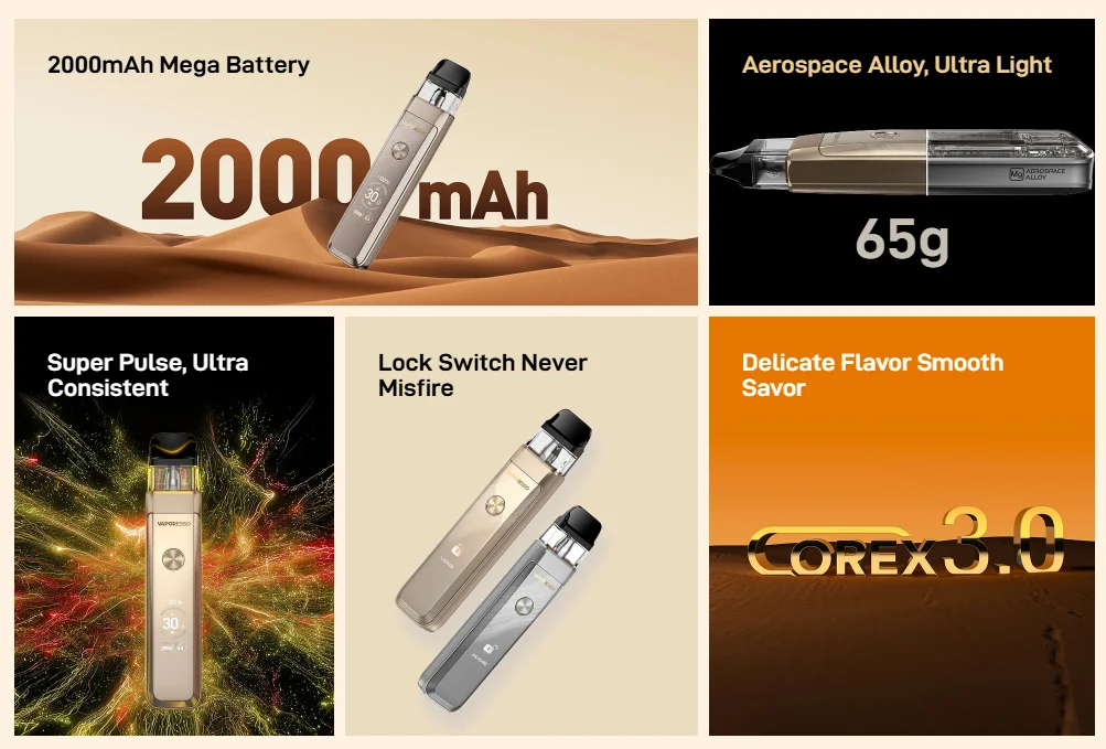 Vaporesso XROS Pro 2 product features