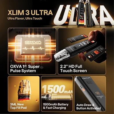 OXVA Xlim 3 Ultra feature overview