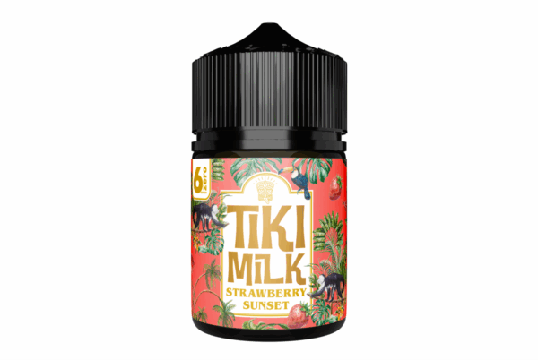 Tiki Milk - Strawberry Sunset - 6zero 60ml Longfill