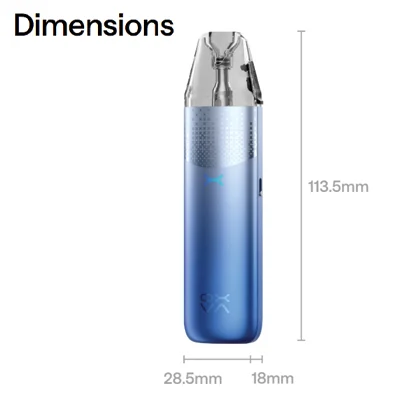 OXVA NeXLIM 2 Mini dimensions
